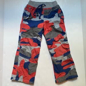 Baby Boden Camo Jersey- lined Pants